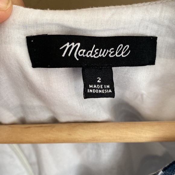 Madewell Bell-Sleeve Dress in Leighton Plaid Size 2 - Picture 10 of 17